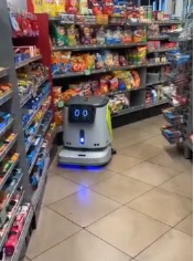 Robot in store