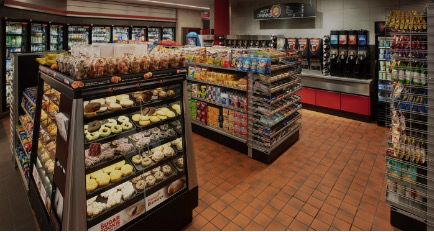 Convenience retail interior