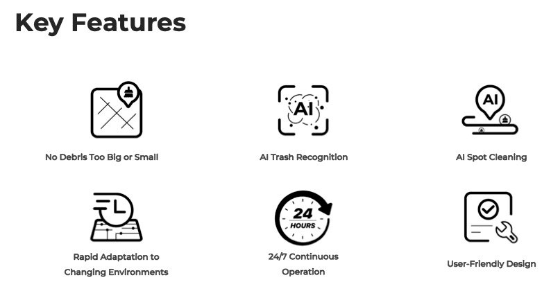PUDU MT1 key features