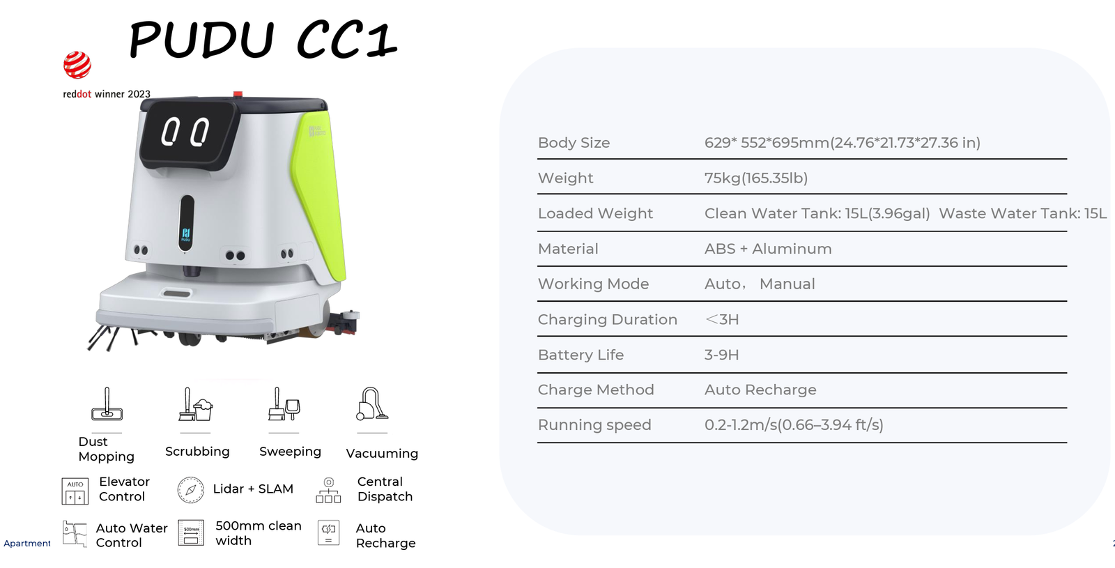 Commercial and apartment smart cleaning solution 3