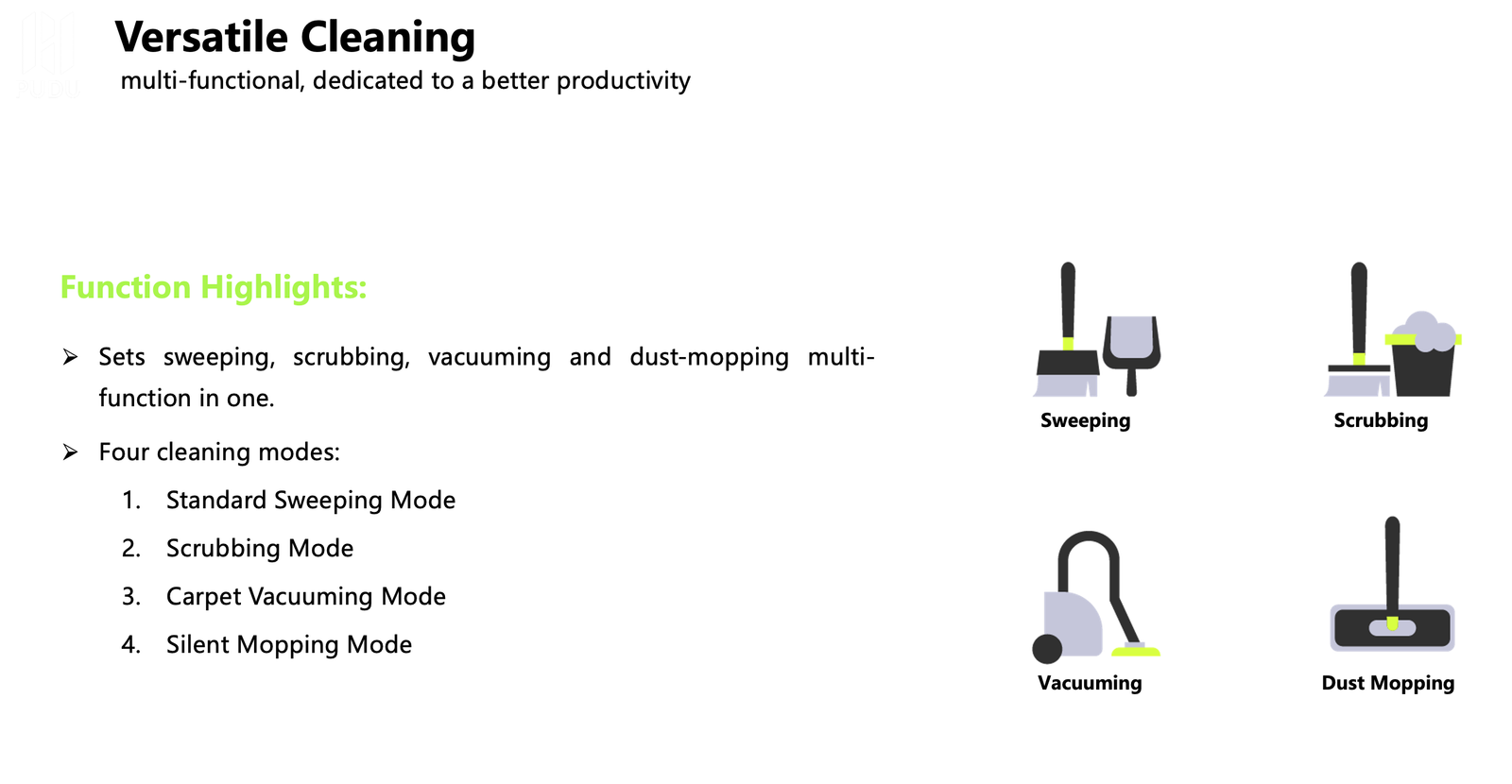 versatile section visual