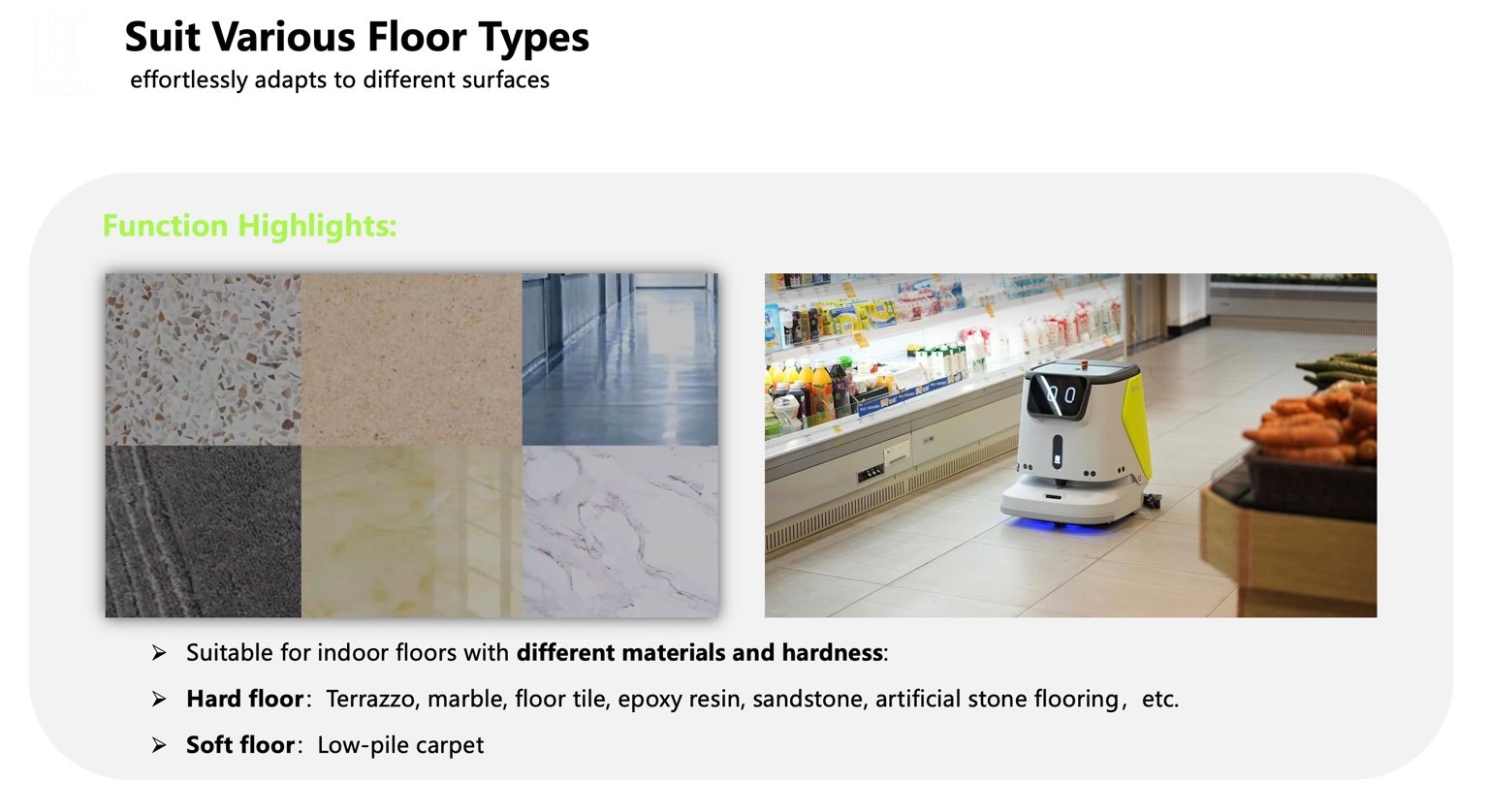 floors section visual